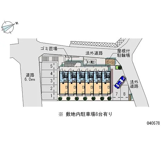 ★手数料０円★福岡市南区若久　月極駐車場（LP）